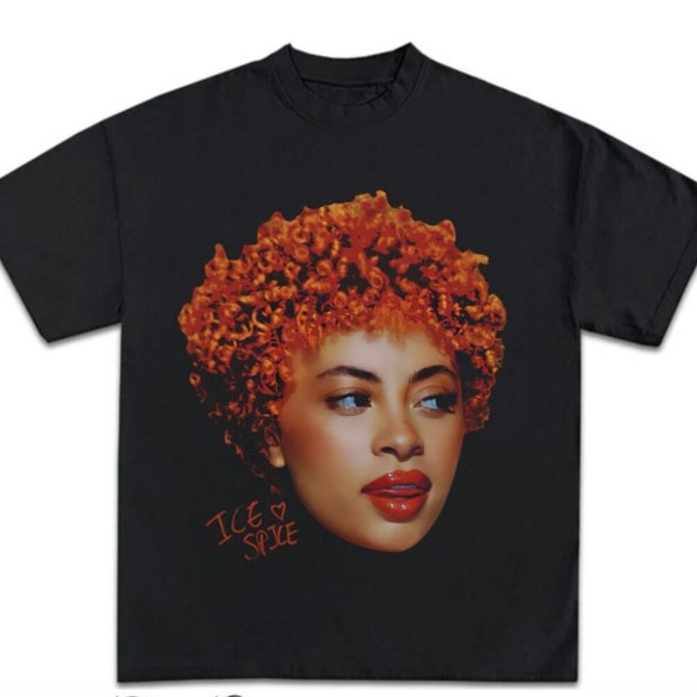 Ice Spice Shirt, Hip Hop Graphic Print T-Shirt